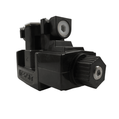 Yuken 2-Position 4-Way 120 VAC T-box Solenoid Operated Directional Valve D05 (DSG-03-2B4B-A120-5090)