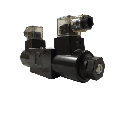 Yuken Lighted DIN Solenoid Valve 48VDC Open Center (DSG-01-3C3-D48-N1-70)