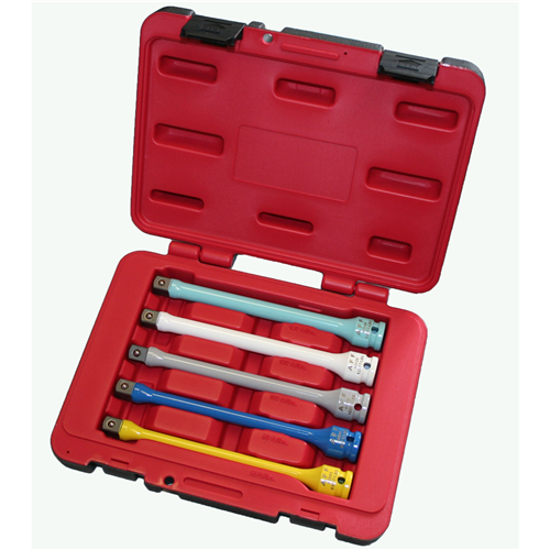 American Forge 40112 5 Piece 1/2" Drive Torque Limiting Extention Set
