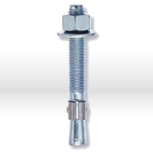 Red Head WS-1242 ITWWedge Anchor,Carbon,1/2"x4 1/4"
