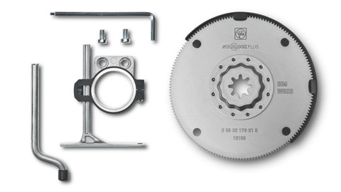 Fein Starlock Plus HSS Bi-Metal Oscillating Saw Blade 3-Piece Set for Precision Cutting (35222952010)