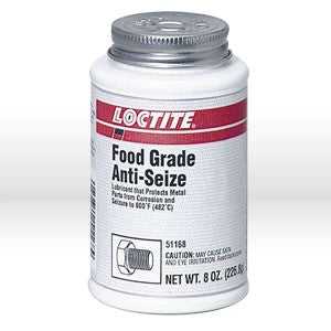 Loctite LOC11672371167237Anti Seize Lubricant,Food grade anti-seize (metal-free),8 oz brush top