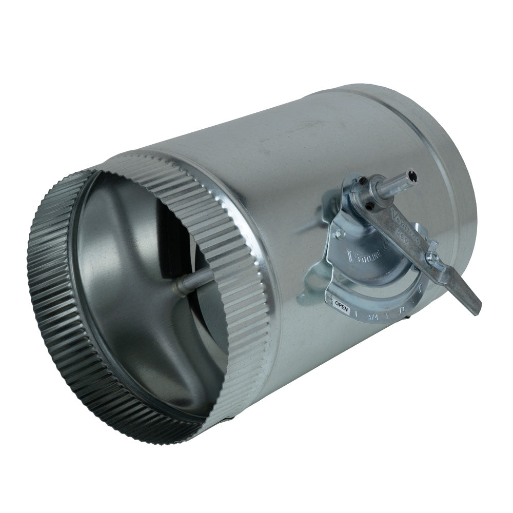 IO HVAC Controls MBD-14 Manual Balancing Damper 14 Round with Locking Quad