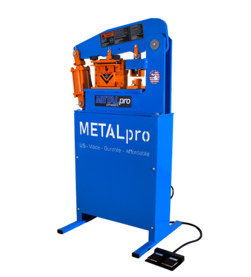 METALPro Ironworker - 40-Ton, Foot Switch Control (MP4000FS)