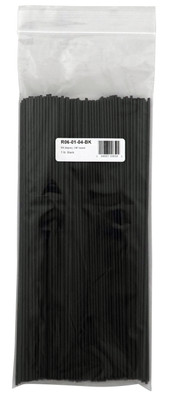 Polyvance Nylon Rod,1/8" Diameter, 1 Lb., Black (R06-01-04-BK)