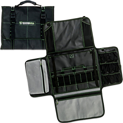 Rhino USA Camp Kitchen Organizer Bag (Black) (AC-SBCAMPKIT-BLK)