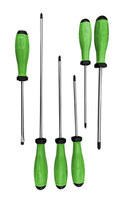 VIM Tools 6-Piece Phillips and Flat Screwdriver Set (SD100)