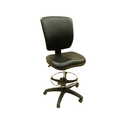 Shopsol Workbench Chair W/ Vinyl Seat And Backrest (1010819)