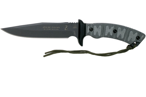TOPS Knives Apache Falcon Survival Knife, Snake Blocker Design (AFAL-01)