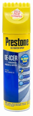 17 Oz Windshield De-icer Spray For Rapid Ice Removal