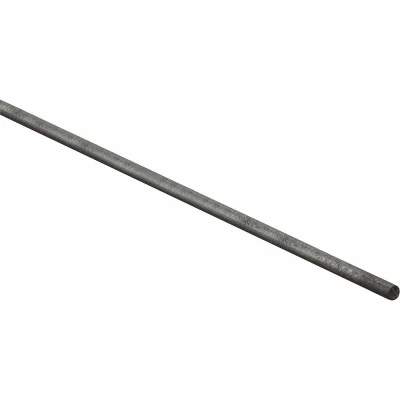 Smooth Steel Rod, 7/16" X 48" For Fencing And Industrial Use