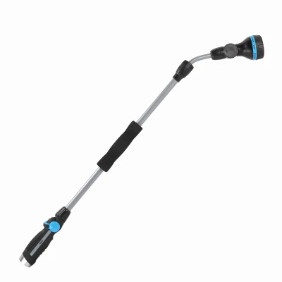 Adjustable 8-pattern Watering Wand With Ergonomic Grip, 33-48 Inch Reach