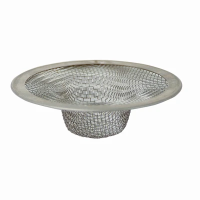 Chrome Bathtub Drain Strainer - 2.75 Inch Universal Fit