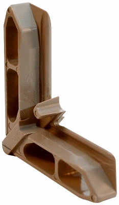 Sandstone Tan Andersen Screen Frame Corners, 7/16 X 3/4 In., 20-pack