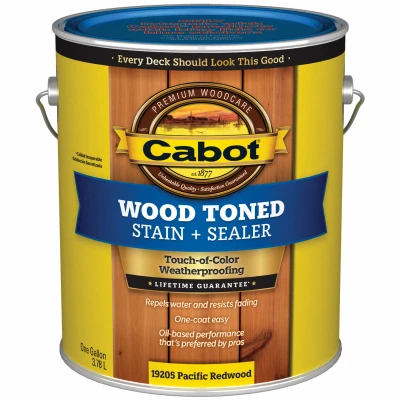 Pacific Redwood Exterior Wood Stain – Low Voc, 1 Gallon