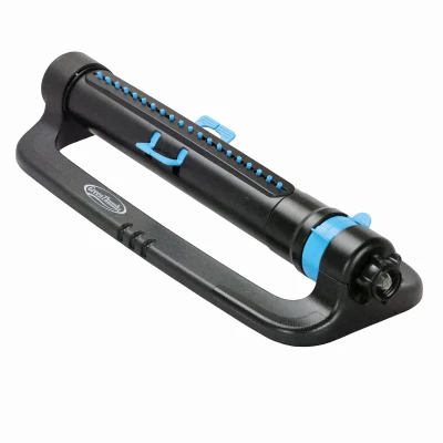 Oscillating Sprinkler, Metal, Cover 4,500 Sq. Ft.