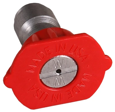 Red 0° High-pressure Washer Nozzle With 3.0mm Orifice