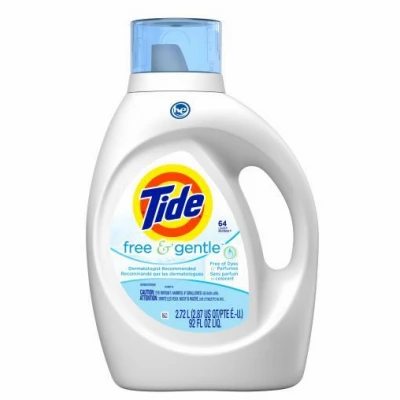He Liquid Laundry Detergent Free & Gentle – 64 Loads, 84 Oz