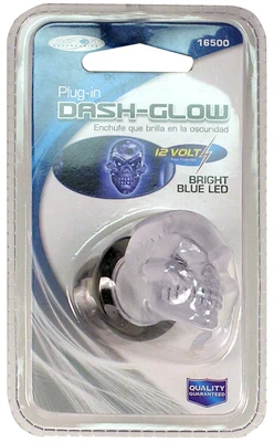 Skull-themed 12v Dashboard Glow Lighter