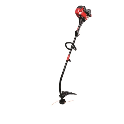 Troy-bilt 25cc Curved Shaft Gas String Trimmer – 17" Cutting Width