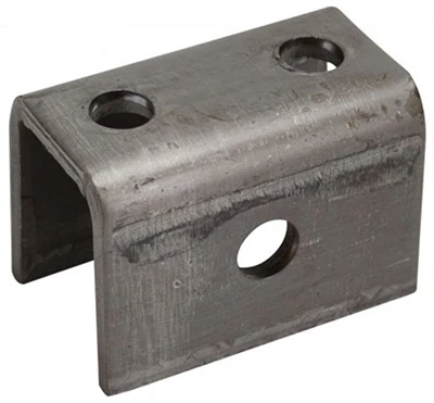 Heavy-duty 2x3 Inch Weld-on Trailer Axle Spring Hanger