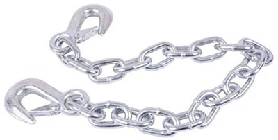 Heavy-duty 1/4" X 36" Zinc Safety Chain With Dual S-hooks