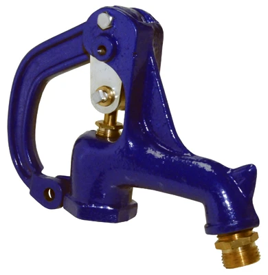 Blue Frost-proof Yard Hydrant Replacement Head – Durable Outdoor Spigot