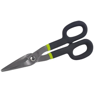 Master Mechanic 10-inch Duckbill Tin Snips For Precision Sheet Metal Cutting