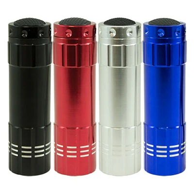 Durable 4-pack Metal Led Flashlights With Cob Technology