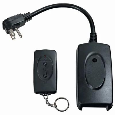 Wireless Outdoor Remote Control Outlet Kit With Weatherproof Receiver