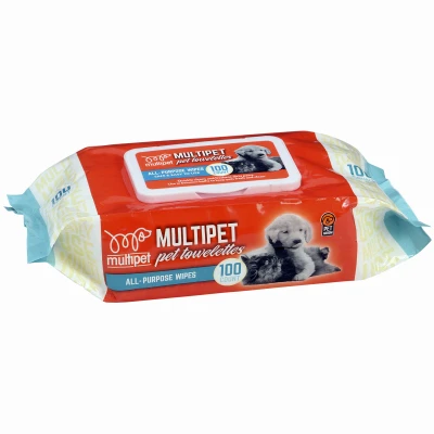 Daily Clean Pet Wipes – Gentle & Deodorizing, 100 Count