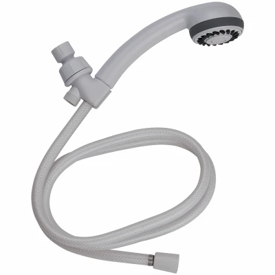 Adjustable White Handheld Shower Head With 3 Spray Modes