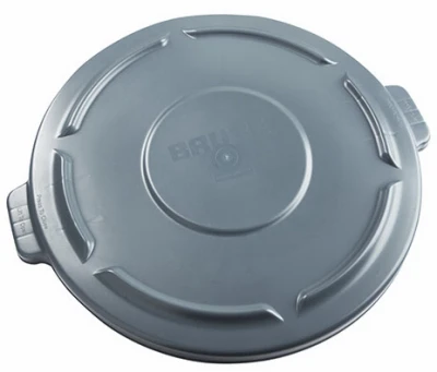 Heavy-duty 55 Gallon Gray Brute Trash Can Replacement Lid