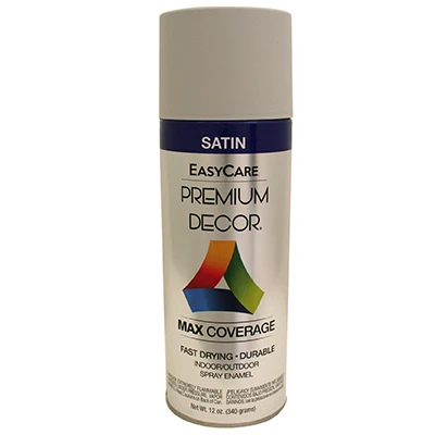 Gibraltar Easycare Satin Spray Enamel - 12 Oz Premium Finish