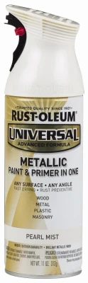 Pearl Mist Metallic Spray Paint With Primer 11 Oz