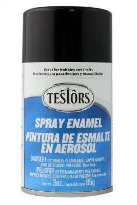 Black Gloss Spray Enamel 3 Oz – Durable Craft Finish