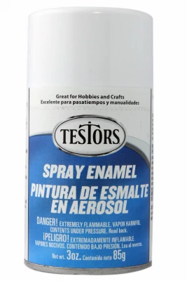 Premium White Gloss Spray Enamel - 3 Oz Compact Can