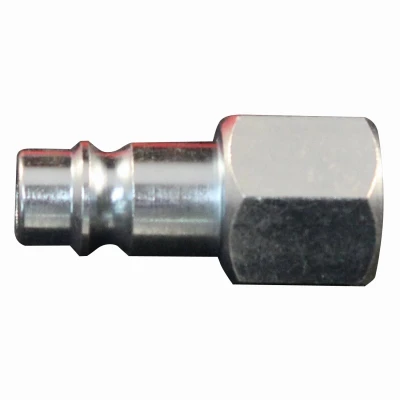 V-style 1/4" Npt Female Compression Plugs - Steel, 2-pack