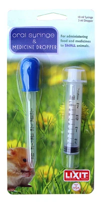 Pet Medicine Dropper & Syringe Set – 3ml & 10ml Capacities