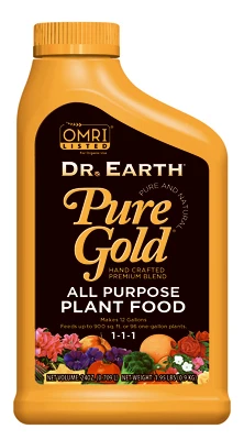 Pure Gold All Purpose Plant Food Concentrate, 24 Oz, Omri Listed