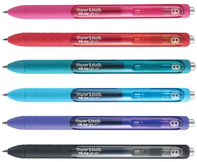Inkjoy Mate Gel Pen, Assorted Colors, 6-pk.