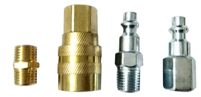 Irrigation Main Coupler And Plug Connection Set, Four Piece
