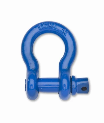 Super Blue Farm Clevis, 1/4-inch, Forged Utility With Blue Powder Coat Finish