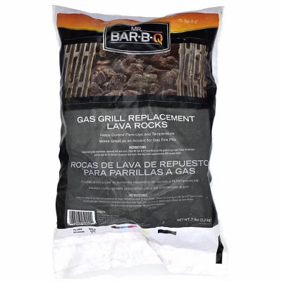 Premium Natural Lava Rocks – 7lbs Porous Landscaping & Bbq Stones