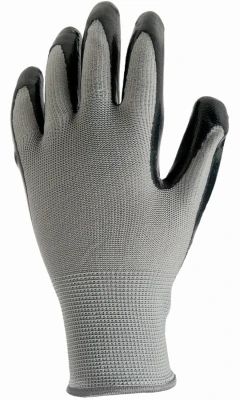 Men's Large Nitrile-coated Work Gloves – 3 Pack
