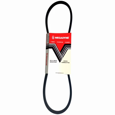 Durable 5/8" X 42" Black Rubber Industrial V-belt