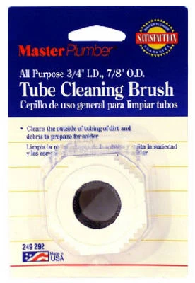 Premium Copper Tube Cleaning Brush 3/4" Id X 7/8" Od