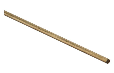 Premium 1/8" Diameter Solid Brass Rod – 36 Inches Long