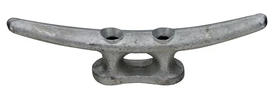 8" Galvanized Steel Rope Cleat For Secure Outdoor & Marine Use
