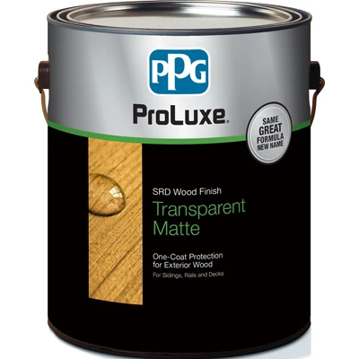 Proluxe Srd Wood Finish, Transparent Matte, Natural, 1-gallon